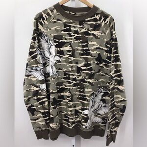 Punk Royal Camouflage Long Sleeve, Color: Olive, Size: L